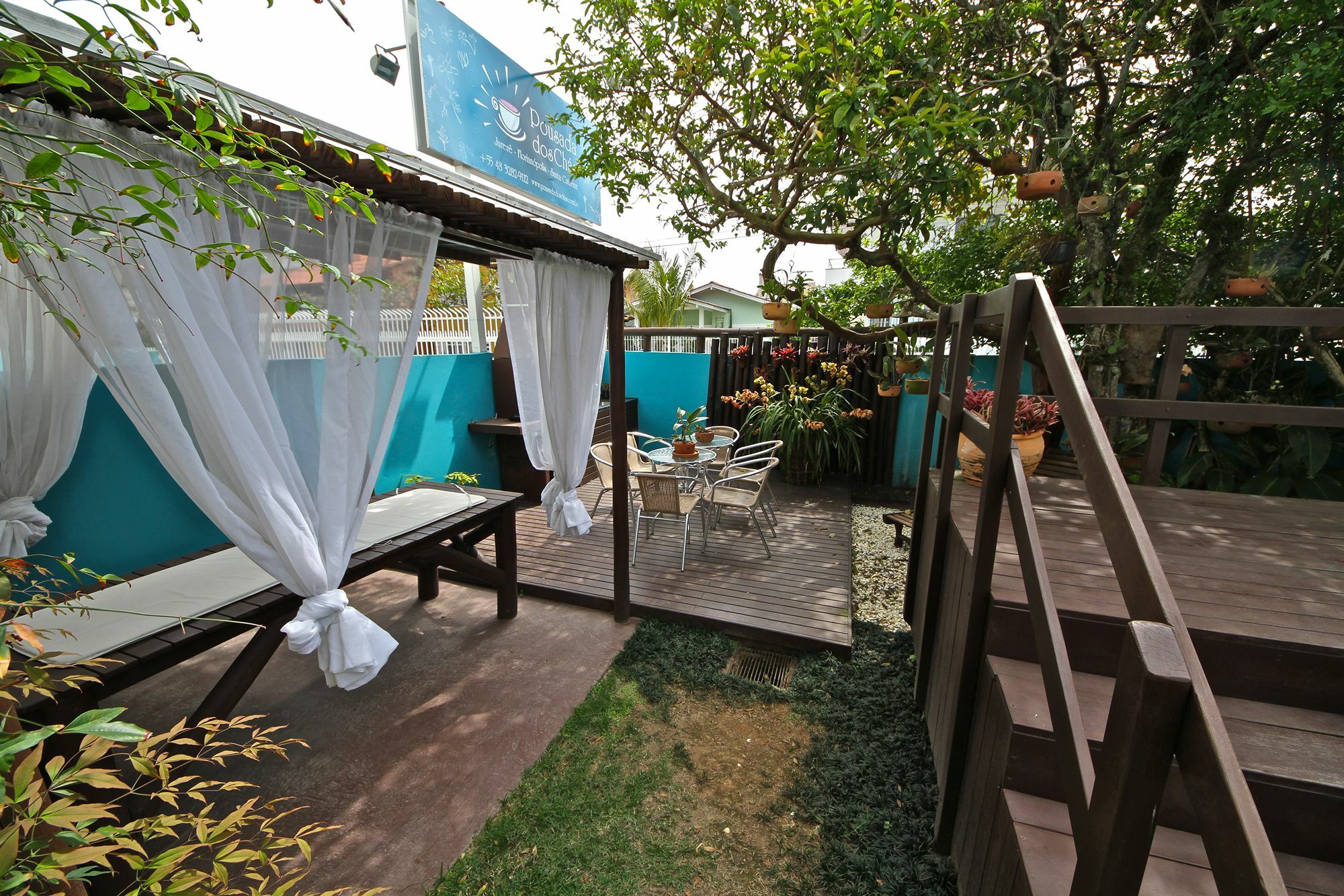 Pousada Dos Chas Hotel Boutique ฟลอเรียนอโปลิส ภายนอก รูปภาพ